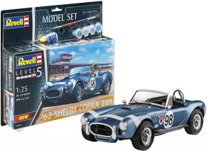 Revell 67669 Model Set Shelby 1962 Cobra 289 - 1/25  Kit Para Montar