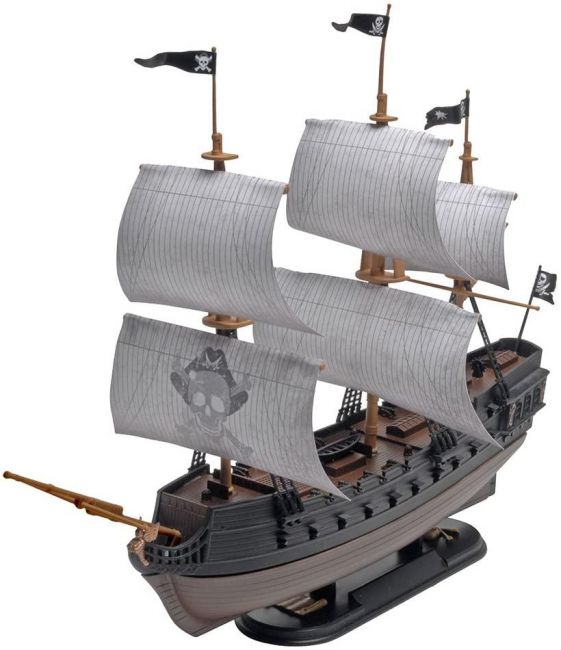 Revell 85-1971 The Black Diamond Pirate Ship Bausatz - 1/350 Snaptite Kit Para Montar