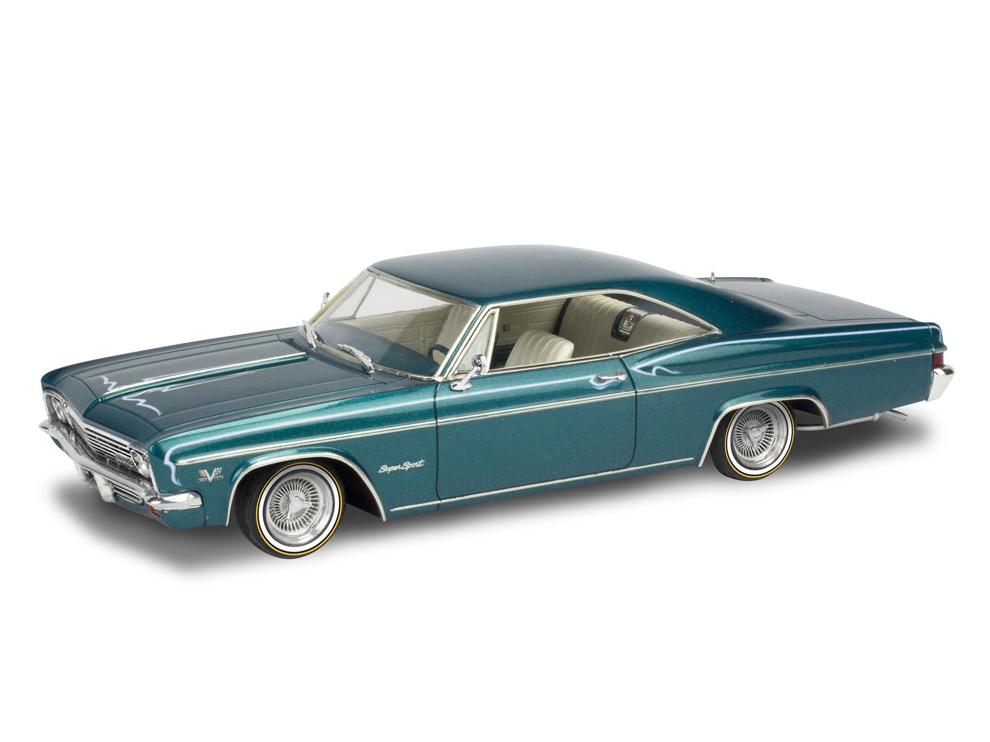  Revell 85-4497 Chevy Impala Ss 1966 - 1/256 Kit Para Montar