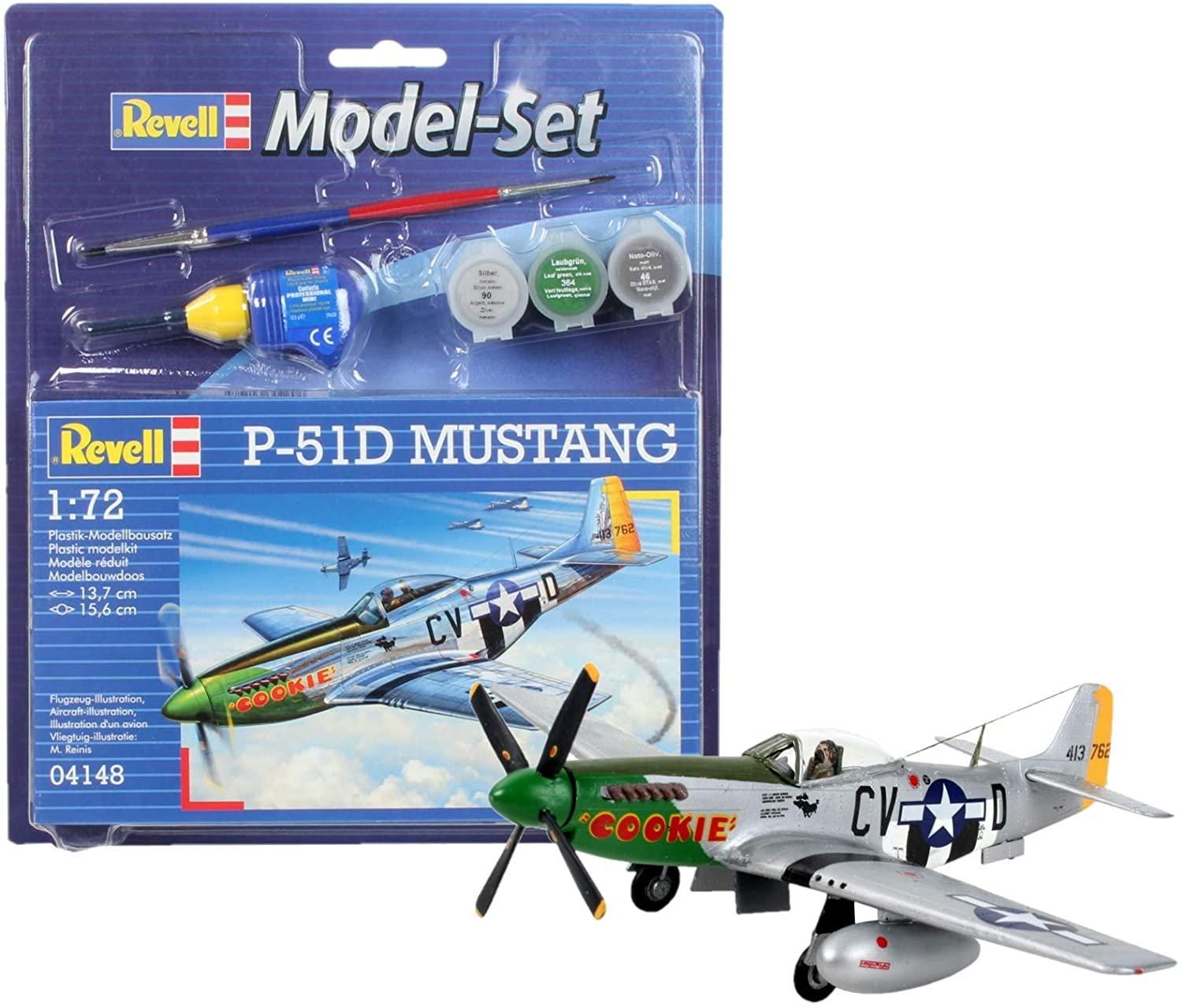 Revell 64148 P-510 Mustang - 1/72 Model Set