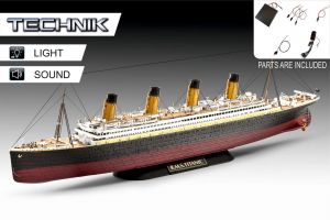 Rms Titanic Technik Kit De Com Som E Iluminação Revell 00458