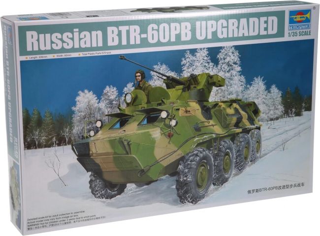 Russian BTR-60PB upgraded 1/35 Kit de Montar Trumpeter 01545