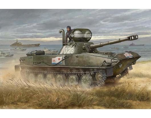 Russian PT-76B Light Amphibious 1/35 Kit de montar Trumpeter 00381