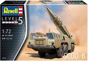 Scud-b 1:72 Míssil soviético terra-terra  Kit Par Montar Revell 03332 