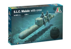 S.L.C. MAIALE With Crew 1:35 Kit De Montar Italeri 5621