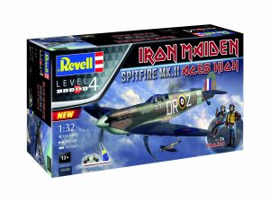 Revell 05688 Spitfire Mk.ii Aces High Iron Maiden - 1/32 Kit Parra Montar