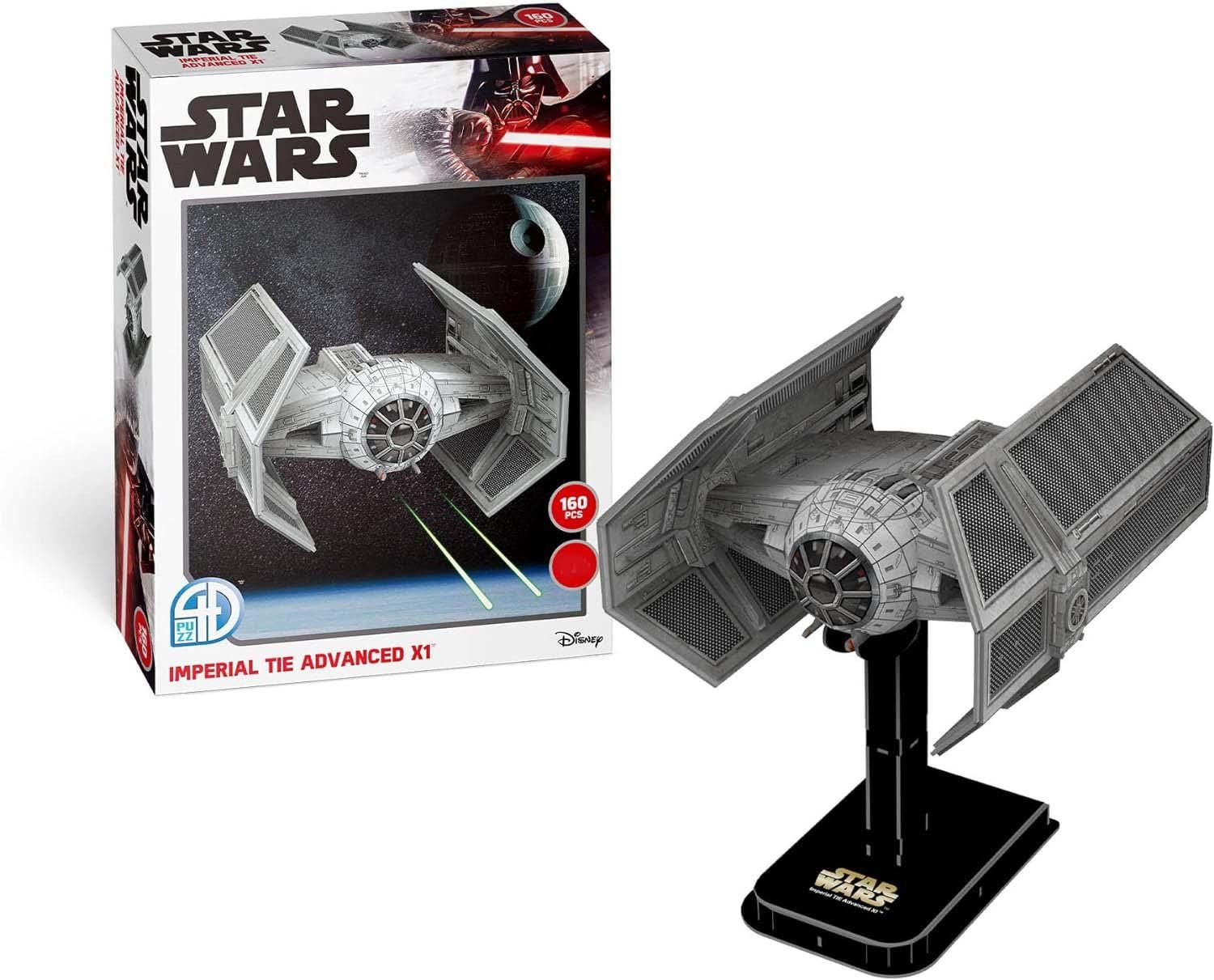 Star Wars Imperial TIE Advanced X1 quebra-cabeça 4D Revell 00318