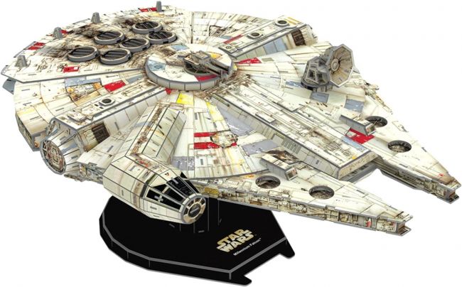  Star Wars Millennium Falcon quebra-cabeça 4D Revell 00323