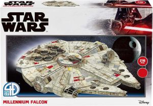  Star Wars Millennium Falcon quebra-cabeça 4D Revell 00323