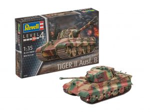 Tiger II Ausf.B - Henschel Turret - 1/35 Kit Para montar Revell 03249 