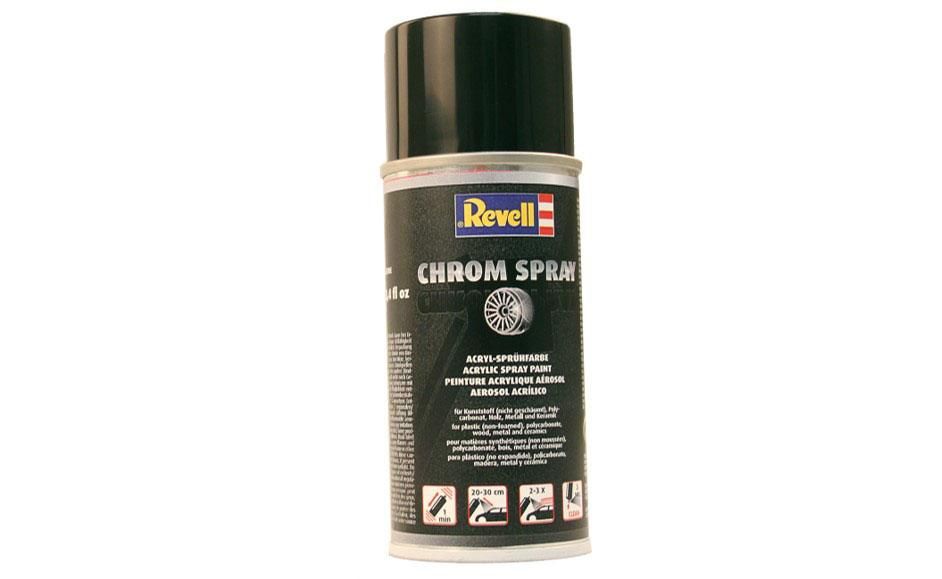 Tinta Cromado em Spray 150ml Para Kit Revell 39628