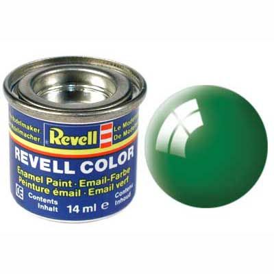 Tinta Revell 32161 Esmalte Sintetico - Emerald Green Gloss (Verde Esmeralda Brilhante) 14ml