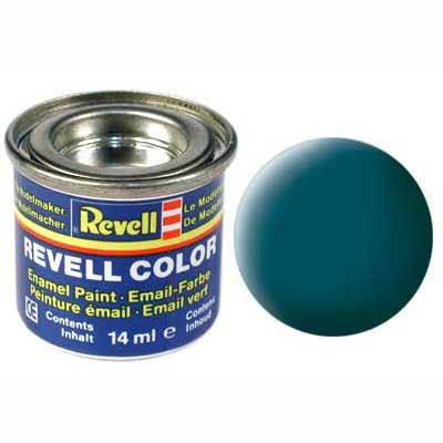 Tinta Revell 32148 Esmalte Sintetico - Sea Green Rnat (Verde Mar Rnat) 14ml