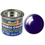 Tinta Revell 32154 Esmalte Sintetico - Night Blue Ral 5022 - 14ml