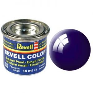 Tinta Revell 32154 Esmalte Sintetico - Night Blue Ral 5022 - 14ml