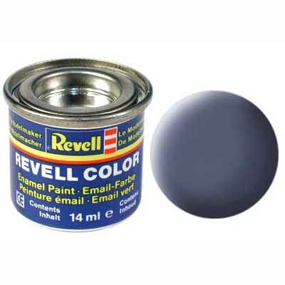 Tinta Revell 32157 Esmalte Sintetico - Grey Mat (Cinza Fosco) 14ml