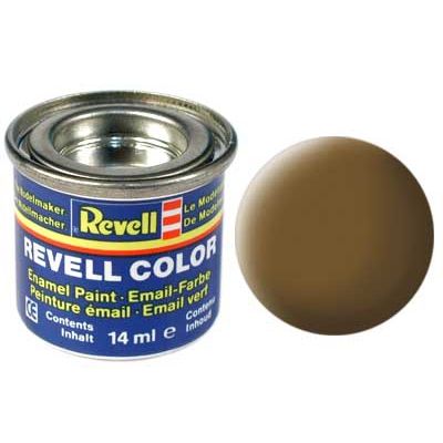 Tinta Revell 32187 Esmalte Sintetico - Earth Brown Mat - 14ml 