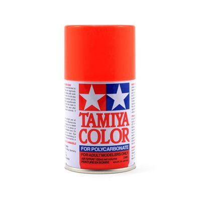 Tinta Spray Tamiya Ps Vermelho Fluorescente Ml Na Competition Hobbies