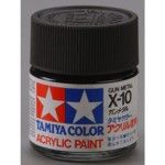 Tinta Tamiya Acrí­lica X-10 Gun Metal -10ml 81510