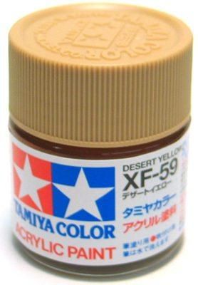 Tinta Tamiya Acrilica XF-59 Desert yellow 