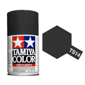 Tinta Tamiya Spray TS-14 Black  - 100ml