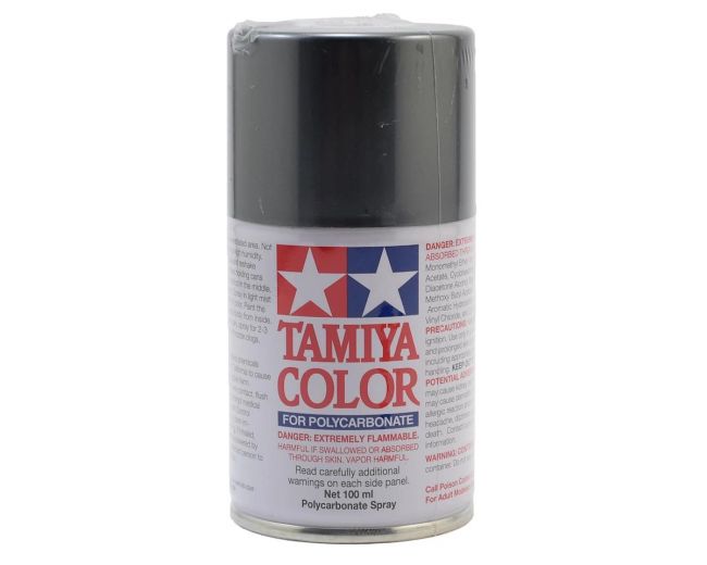 Tinta Tamiya Spray PS-63 Bright Gun Metal Lexan 100ml