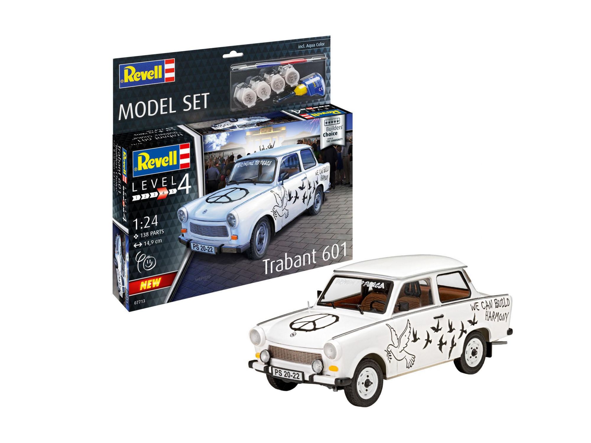 Trabant 601S 1/24 Kit de Montar  Revell 67713