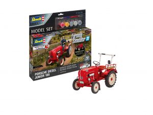 Trator Agrícola Porsche Junior 108 1/24 - Kit de Montar Revell 67823