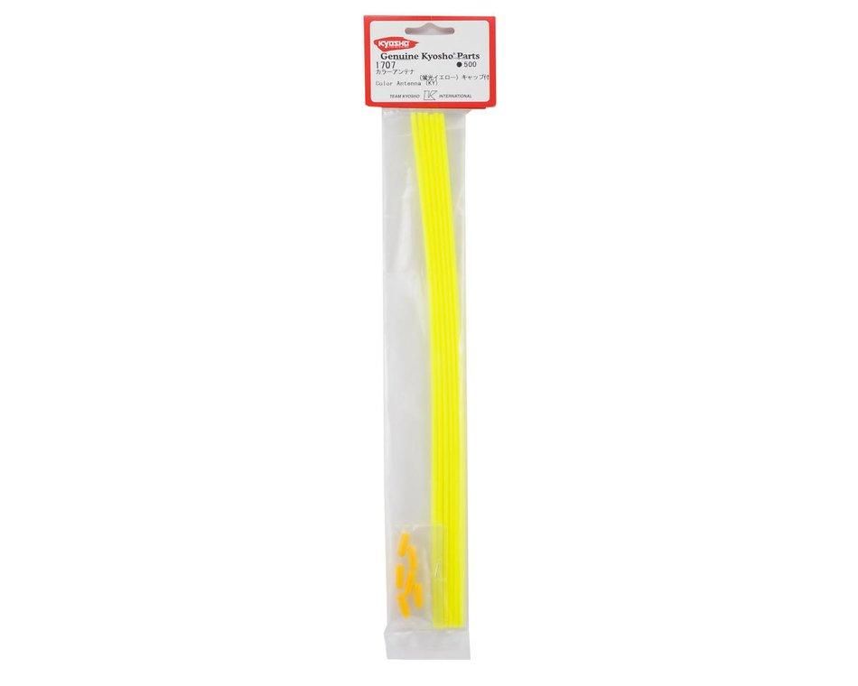 Tubo Antena Fluor Amarela 1pc Kyosho 1707 