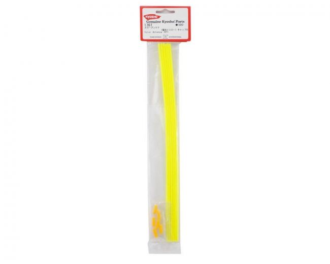 Tubo Antena Fluor Amarela 1pc Kyosho 1707 