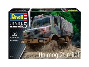 Unimog 2t Milgl 1/35 Kit De Montar Revell 03337  