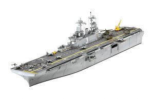 Us Navy Assault Carrier Wasp Class 1/700 Kit Revell 05178