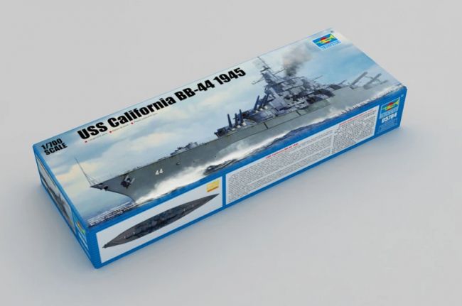 USS California BB-44 1945 1/700 Kit de Montar Trumpeter 05784