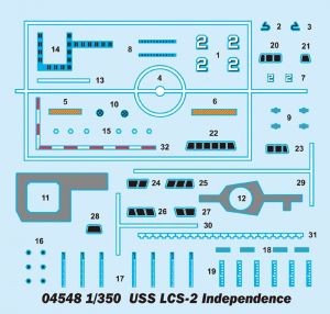 USS Independece  (LCS-2) 1/350 Kit de Montar Trumpeter 04548