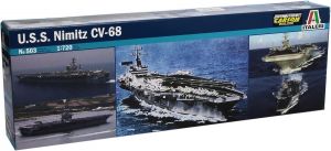 USS Nimitz 1:720 Kit De Montar Italeri 503