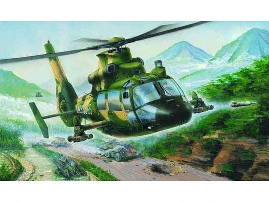 Z-9G Armed Helicopter 1/48 Kit de Montar Trumpeter 02802